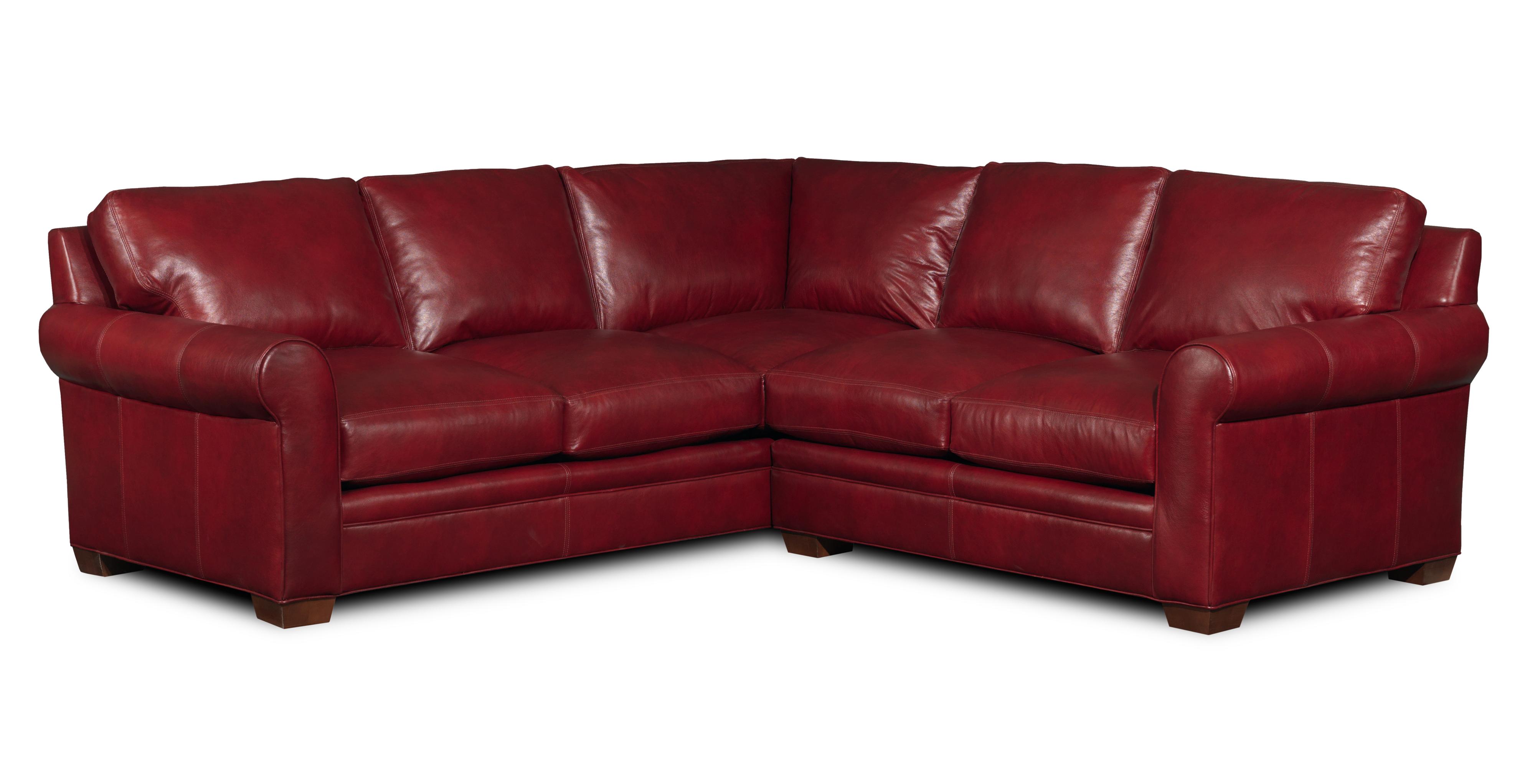 Bradington Young Landry Transitional Two Piece Sectional Sofa with